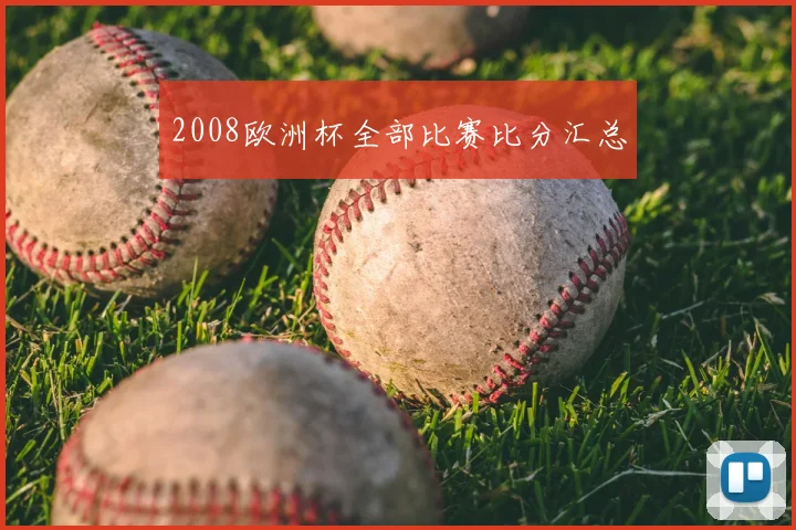 2008欧洲杯全部比赛比分汇总